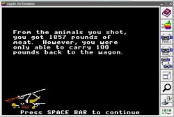 Oregon Trail Hunting